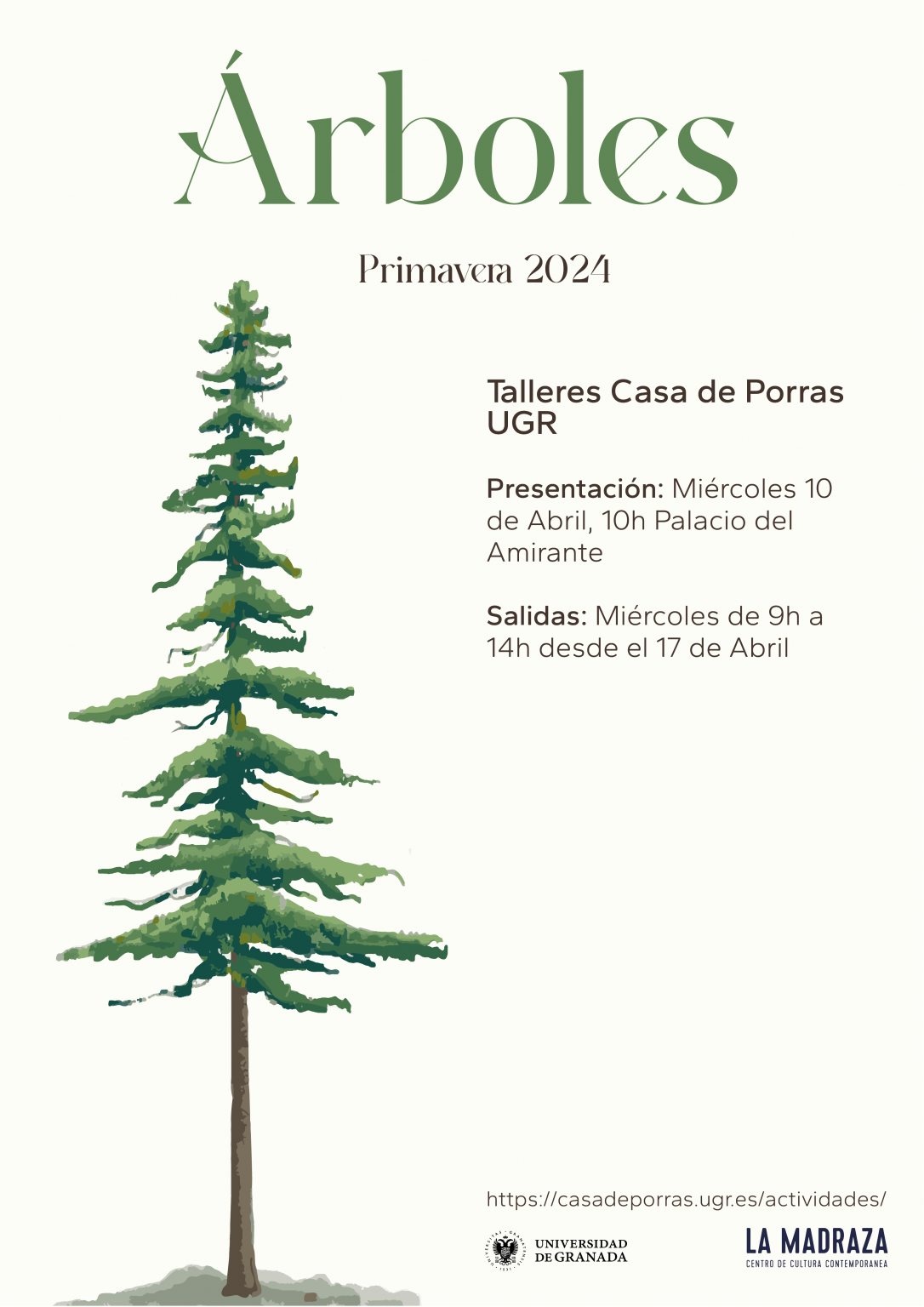 Cartel árboles WEB